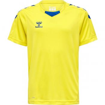 Hummel hmlCORE XK Kid's Jersey T-shirt Blazing Yellow / True Blue 8 Years Male