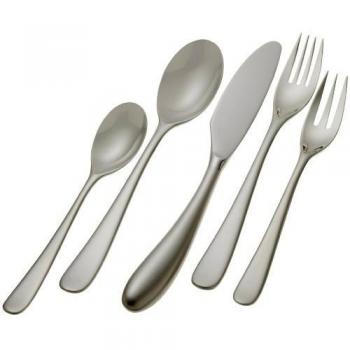 Yamazaki Aquatique Ice 42-Piece Flatware Set, Service for 8 by Yamazaki