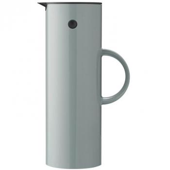 Stelton EM77 - Jarra térmica 1L color espuma de mar/abrillantado/Al. 30cm/Ø 10.5cm