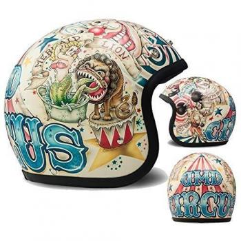 DMD - Casco de moto unisex Circo L multicolor