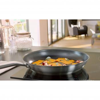 Sartén Tefal Virtuoso 24 cm Acero Inoxidable Antiadherente Titanium Pro Inducción con Thermo-Signal