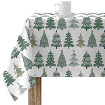 Mantel resinado antimanchas Merry Christmas 100 x 150 cm Multicolor
