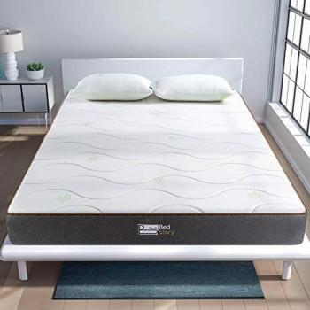 BedStory Colchon Viscoelastico Aloe Vera Colchones para Cama Hotel Viscoelastica Firmeza Media Anti-ácaros e Hipoalergénicos