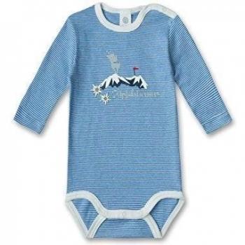 Sanetta 322063-Body Bebé-Niños,  
 Blau