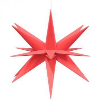 Lámparas de Navidad LED Plegables 3 Unidades Rojo 57 cm