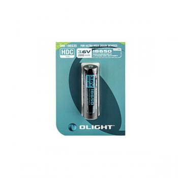 Batería recargable 18650 3500mAh para linternas Olight M2R y X7