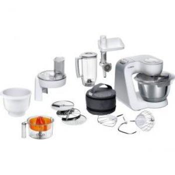 Robot de cocina Bosch MUM 58258, 1000W, 3.9L, Blanco