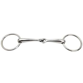 Horka articulado sueltos anillo bridón SS 14 m, metalizado
