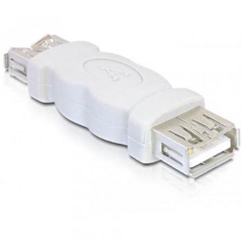 Delock Adaptador Gender Changer USB-A Hembra - USB-A Hembra