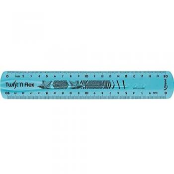 Maped 279210 - Regla con doble graduación, 20 cm