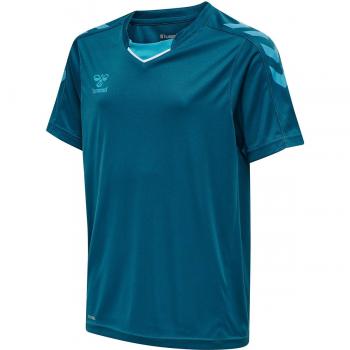 Hummel hmlCORE XK Kid's Jersey, Blue Coral, Size 12 Years, Male