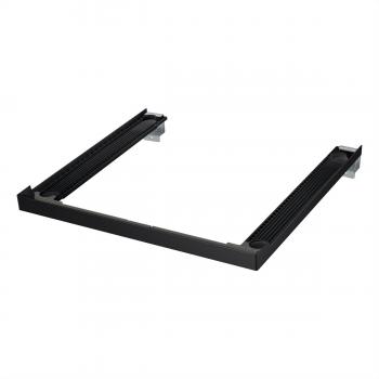 Kit de Superposición Samsung SKK-SSV - Conexión para Lavadora y Secadora, Diseño Plano, Color Negro