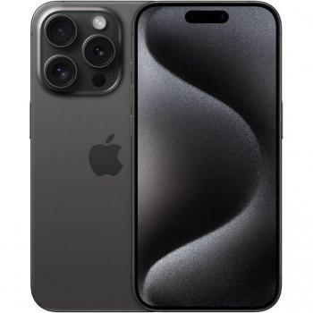 Apple iPhone 15 Pro 256GB Black Titanium, 8GB RAM, Super Retina XDR Display, 48MP Main Camera, Unlocked Smartphone