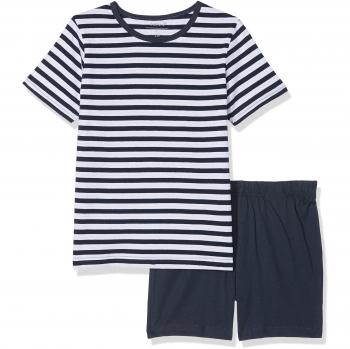NAME IT Nkmnightset SS Shorts, Pijama para Niños, Multicolor