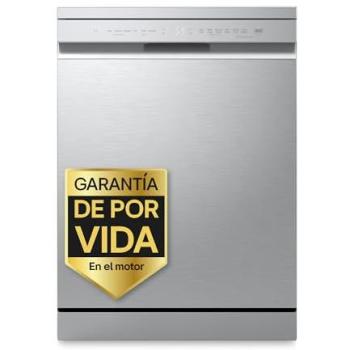 Lavavajillas LG QuadWash 14 Servicios Inox Antihuellas A con Tercera Bandeja DF273FV