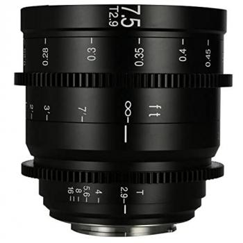 Objetivo Laowa 7.5mm T2.9 Zero-D S35 Cine Montura Fujifilm X Negro