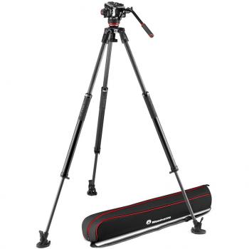 Kit de video Manfrotto con trípode de carbono Fast 635 y rótula 504X