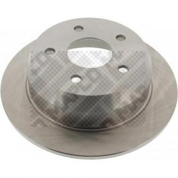 Disco de freno MAPCO 45991 - Disco de freno, compatible con vehículos específicos, fabricado en material de alta calidad para un rendimiento óptimo, diseño que reduce el ruido y la vibración, acabado resistente a la corrosión