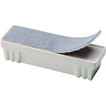Legamaster 7-120300 - Borrador magnético, 14 x 4.5 x 3.5 cm, color blanco