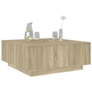 Mesa de centro Sonoma 100x100x40 cm Madera Multicapa Roble