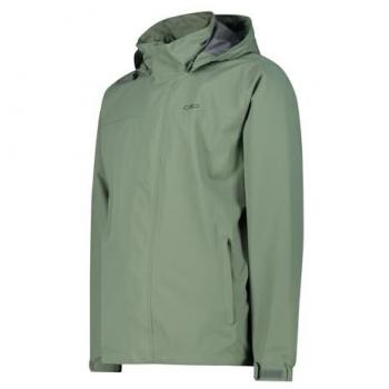 Chubasquero de montaña CMP con capucha, transpirable, cortaviento y resistente al agua, color verde