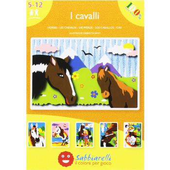 Álbum de Diseños Pre-Cortados Caballos para Niños de 5 a 12 Años