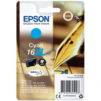 Epson 16XL Cian Cartucho de Tinta Original Alta Capacidad (C13T16324012)