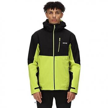 Chaqueta impermeable insulada para hombre Regatta Wentwood VII 3 en 1 color negro (L) y Textil Outdoor Regatta RMP338-L7P para hombre color amarillo