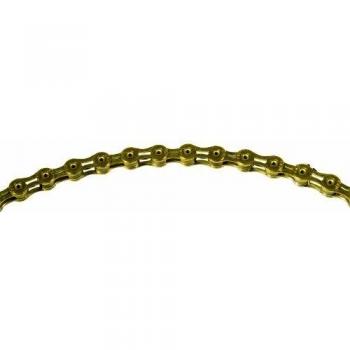Cadena Kmc X10 SL Gold 10V Oro