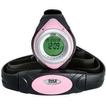 Pyle PHRM38PN - Reloj digital pulsómetro, color rosa