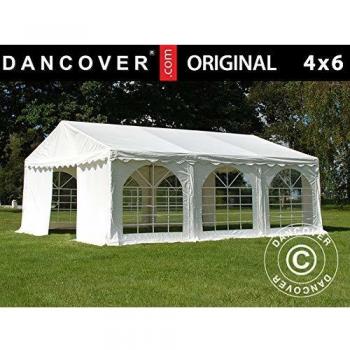 Carpa para Fiestas Original 4x6m PVC Blanca