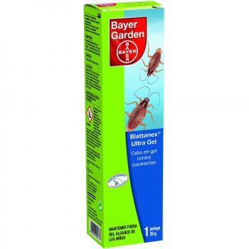 Bayer Garden Blattanex Ultra Gel - Cebo en gel contra cucarachas para interiores, formato de 20g