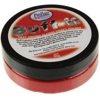 Buff Pinflair It Craft-Vernis Rouge 50 g