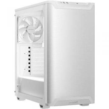 be quiet! Pure Base 501 Airflow White Midi Tower Gaming Case with Window and Pre-installed Fans