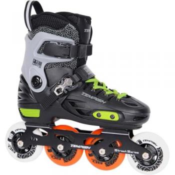 Tempish Patines en Línea Cocktail Mate para Niños - Tallas 34-37, Ruedas de Poliuretano, Estructura Ligera, Diseño Colorido y Atractivo, Ajuste Personalizado con Hebillas y Cord