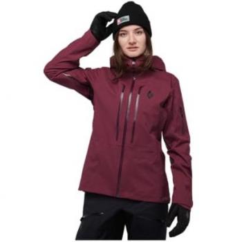 Chaqueta Softshell Black Diamond Recon Lt, Color: Blackberry, Talla: L
