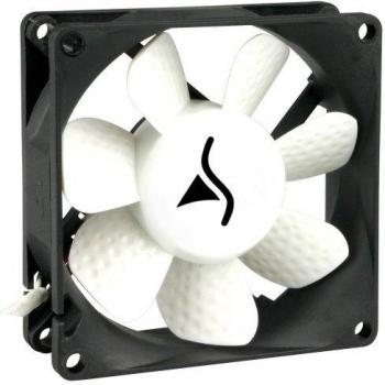 Sharkoon Silent Eagle, Negro, Blanco, 120 x 120 x 25 mm, 1000 RPM