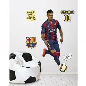 Vinilo decorativo oficial FCBarcelona - Neymar JR - Tamaño real