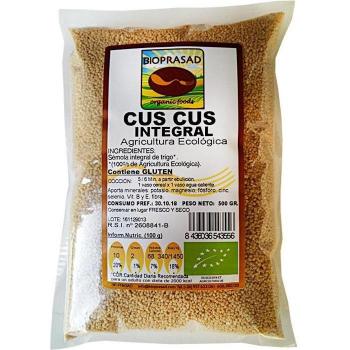 Cous Cous Integral Ecológico Bioprasad 500g
