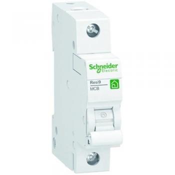 Disyuntor Miniatura Schneider Resi9 1P, 10A, Característica B, 10kA