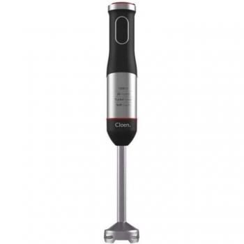 Batidora de Mano Cloen Easy Hand Blender 1200W con 20 Velocidades, Sistema Antisalpicaduras, Incluye Vaso para Smoothies y Vaso Medidor