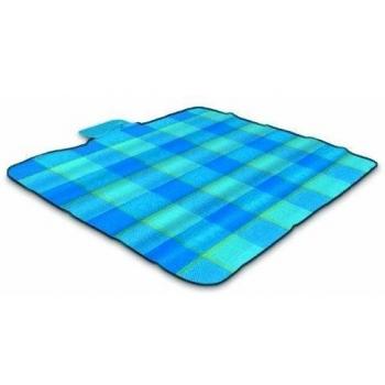 Trail forro polar picnic mantilla with waterproof backing azul