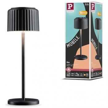 Luz Solar a Batería Else Paulmann, IP44, Dimmable, 2700K, Negra