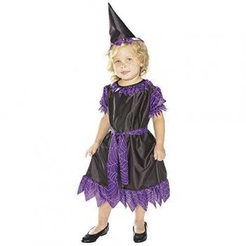 Rubies - Disfraz infantil de bruja, color púrpura, 1-2 años