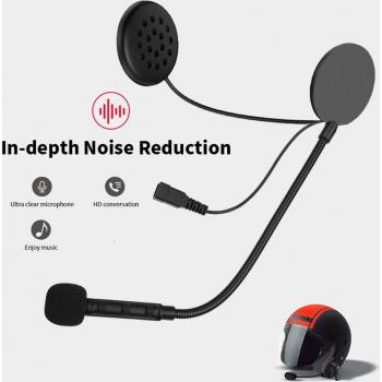 Auriculares Bluetooth Maxto M1 Anti-interferencias para Casco de Motocicleta, Manos Libres