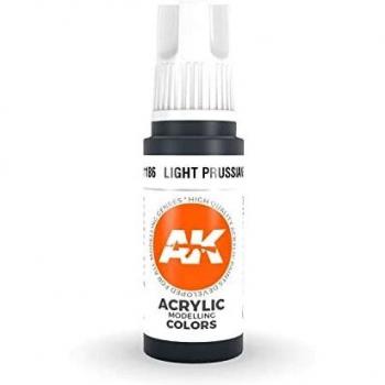 Pintura Acrílica Ligera Prusia Azul 3ª Generación 17mL - AK Interactive
