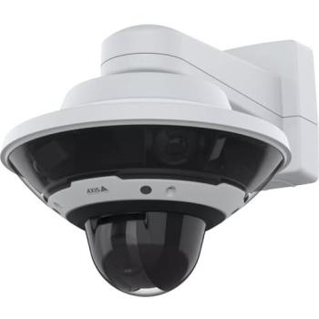 Cámara de seguridad IP domo Axis Q6300-E 50Hz 5 MP para interiores y exteriores, resolución 2592 x 1944, PoE e IK10