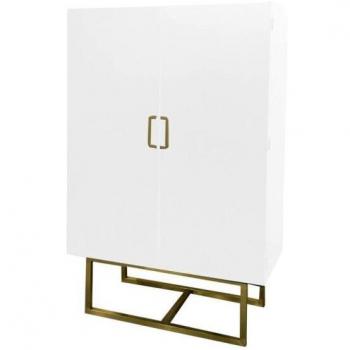 Armario DKD Home Decor Blanco Álamo 110 x 50 x 180 cm