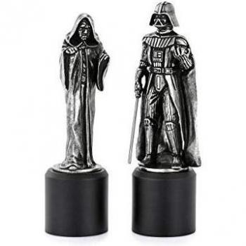 Sidious and Vader - King and Queen Star Wars Chess Pieces by Royal Selangor