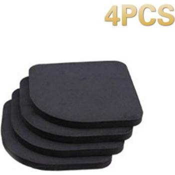 Alfombrillas Antivibración y Antideslizantes para Lavadora y Frigorífico - Set de 4/8 Piezas